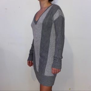 American Eagle Grey Silver Knot Dress S/P